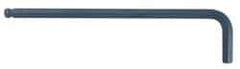 Bondhus - 10mm Hex, Long Arm, Ball End Hex Key - 7-1/2" OAL, Protanium High Torque Steel, Metric System of Measurement - Eagle Tool & Supply