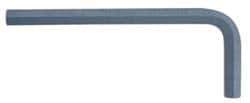 Bondhus - 1/4" Hex, Short Arm, Hex Key - 4-29/64" OAL, Protanium High Torque Steel, Inch System of Measurement - Eagle Tool & Supply