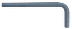 Bondhus - 1/4" Hex, Short Arm, Hex Key - 4-29/64" OAL, Protanium High Torque Steel, Inch System of Measurement - Eagle Tool & Supply