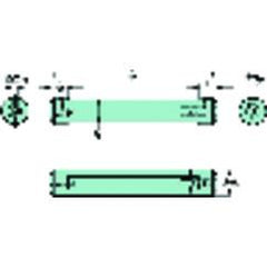 CXS-A25-04-06 Cylindrical Shank With Flat To CoroTurn® XS Double-Ended Adaptor - Eagle Tool & Supply