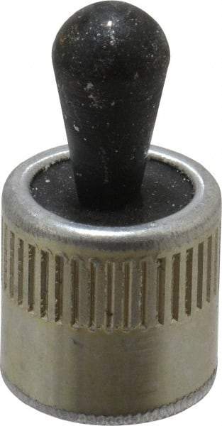Vlier - 7/16" Body Diam, 0.45" Body Length, 0.2" Nose Diam, 0.4" Nose Length, Spring Locating Pin - 9 Lb Final End Force, Aluminum Body, Alloy Steel Nose - Eagle Tool & Supply