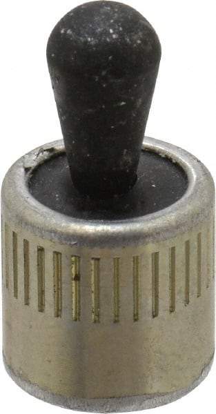 Vlier - 7/16" Body Diam, 0.45" Body Length, 0.2" Nose Diam, 0.4" Nose Length, Spring Locating Pin - 17 Lb Final End Force, Aluminum Body, Alloy Steel Nose - Eagle Tool & Supply