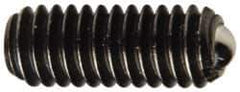 Vlier - 6-40, 0.078" Ball Diam, 0.35" Body Length, 0.023" Max Ball Reach, Threaded Ball Plunger - Steel Body, Stainless Steel Ball, 0.5 Lb Initial End Force, 1 Lb Final End Force - Eagle Tool & Supply
