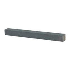 Value Collection - Square, Silicon Carbide, Toolroom Finishing Stick - 4" Long x 3/8" Wide x 3/8" Thick, Medium Grade - Eagle Tool & Supply