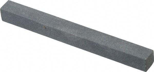 Value Collection - Square, Silicon Carbide, Toolroom Finishing Stick - 4" Long x 3/8" Wide x 3/8" Thick, Fine Grade - Eagle Tool & Supply