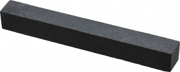 Value Collection - Square, Silicon Carbide, Toolroom Finishing Stick - 4" Long x 1/2" Wide x 1/2" Thick, Medium Grade - Eagle Tool & Supply
