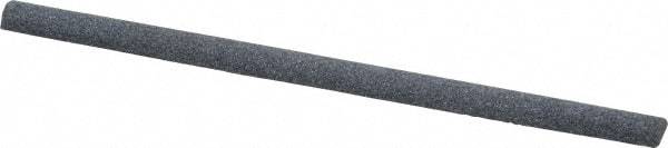Value Collection - Half Round, Silicon Carbide, Toolroom Finishing Stick - 4" Long x 1/4" Wide, Coarse Grade - Eagle Tool & Supply