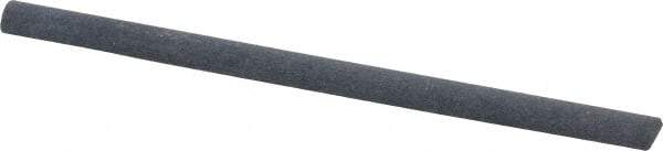 Value Collection - Half Round, Silicon Carbide, Toolroom Finishing Stick - 4" Long x 1/4" Wide, Medium Grade - Eagle Tool & Supply