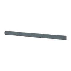 Value Collection - Half Round, Silicon Carbide, Toolroom Finishing Stick - 4" Long x 1/4" Wide, Fine Grade - Eagle Tool & Supply