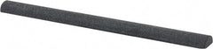 Value Collection - Half Round, Silicon Carbide, Toolroom Finishing Stick - 4" Long x 3/8" Wide, Fine Grade - Eagle Tool & Supply
