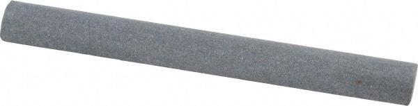 Value Collection - Half Round, Silicon Carbide, Toolroom Finishing Stick - 4" Long x 1/2" Wide, Medium Grade - Eagle Tool & Supply