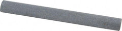 Value Collection - Half Round, Silicon Carbide, Toolroom Finishing Stick - 4" Long x 1/2" Wide, Medium Grade - Eagle Tool & Supply