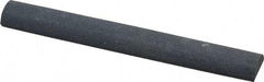 Value Collection - Half Round, Silicon Carbide, Toolroom Finishing Stick - 4" Long x 1/2" Wide, Fine Grade - Eagle Tool & Supply