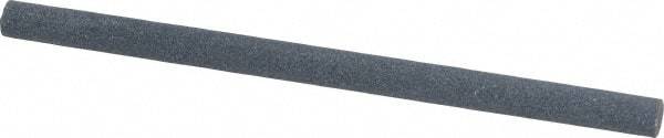 Value Collection - Round, Silicon Carbide, Toolroom Finishing Stick - 4" Long x 1/4" Wide, Fine Grade - Eagle Tool & Supply