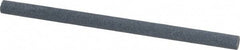 Value Collection - Round, Silicon Carbide, Toolroom Finishing Stick - 4" Long x 1/4" Wide, Fine Grade - Eagle Tool & Supply