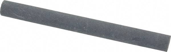 Value Collection - Round, Silicon Carbide, Toolroom Finishing Stick - 4" Long x 3/8" Wide, Fine Grade - Eagle Tool & Supply