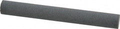 Value Collection - Round, Silicon Carbide, Toolroom Finishing Stick - 4" Long x 1/2" Wide, Fine Grade - Eagle Tool & Supply