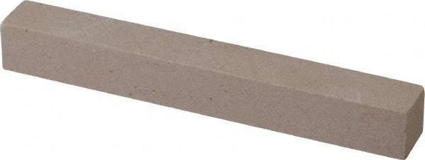 Value Collection - Square, Aluminum Oxide, Toolroom Finishing Stick - 4" Long x 1/2" Wide x 1/2" Thick, Fine Grade - Eagle Tool & Supply
