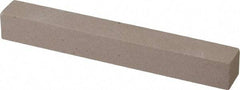 Value Collection - Square, Aluminum Oxide, Toolroom Finishing Stick - 4" Long x 1/2" Wide x 1/2" Thick, Fine Grade - Eagle Tool & Supply
