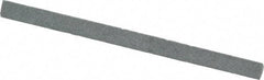 Value Collection - Three Square, Aluminum Oxide, Toolroom Finishing Stick - 4" Long x 1/4" Wide, Medium Grade - Eagle Tool & Supply