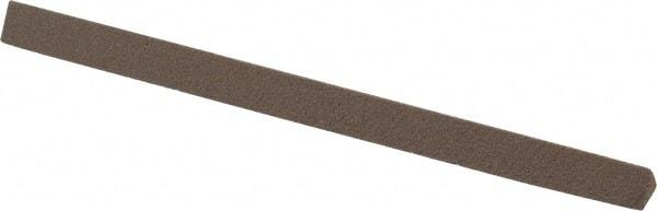 Value Collection - Three Square, Aluminum Oxide, Toolroom Finishing Stick - 4" Long x 1/4" Wide, Fine Grade - Eagle Tool & Supply