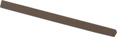 Value Collection - Three Square, Aluminum Oxide, Toolroom Finishing Stick - 4" Long x 1/4" Wide, Fine Grade - Eagle Tool & Supply