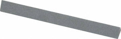 Value Collection - Three Square, Aluminum Oxide, Toolroom Finishing Stick - 4" Long x 3/8" Wide, Medium Grade - Eagle Tool & Supply
