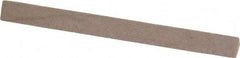 Value Collection - Three Square, Aluminum Oxide, Toolroom Finishing Stick - 4" Long x 3/8" Wide, Fine Grade - Eagle Tool & Supply