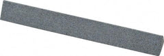 Value Collection - Three Square, Aluminum Oxide, Toolroom Finishing Stick - 4" Long x 1/2" Wide, Coarse Grade - Eagle Tool & Supply