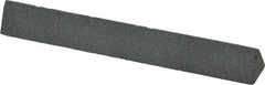 Value Collection - Three Square, Aluminum Oxide, Toolroom Finishing Stick - 4" Long x 1/2" Wide, Medium Grade - Eagle Tool & Supply