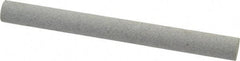 Value Collection - Round, Aluminum Oxide, Toolroom Finishing Stick - 4" Long x 3/8" Wide, Medium Grade - Eagle Tool & Supply