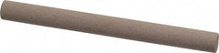 Value Collection - Round, Aluminum Oxide, Toolroom Finishing Stick - 4" Long x 3/8" Wide, Fine Grade - Eagle Tool & Supply