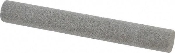 Value Collection - Round, Aluminum Oxide, Toolroom Finishing Stick - 4" Long x 1/2" Wide, Coarse Grade - Eagle Tool & Supply