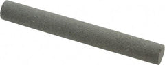 Value Collection - Round, Aluminum Oxide, Toolroom Finishing Stick - 4" Long x 1/2" Wide, Medium Grade - Eagle Tool & Supply
