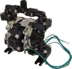 SandPIPER - 1/4" NPT, Nonmetallic, Air Operated Diaphragm Pump - PTFE Diaphragm, Conductive Acetal Housing - Eagle Tool & Supply