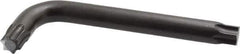 Wiha - T60 Standard Torx Key - L-Key Short Arm, 4.7" OAL - Eagle Tool & Supply