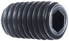 Value Collection - #5-44 UNF, 3/8" OAL, Cup Point Set Screw - Alloy Steel, 1/16" Key - Eagle Tool & Supply