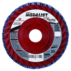 7 x 5/8-11" - 40 Grit - Zirconia Aluminum Type 27 - Fat Boy Resin Cloth Flap Disc - Eagle Tool & Supply