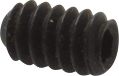 Value Collection - #4-40 UNC, 3/16" OAL, Cup Point Set Screw - Grade 8 Alloy Steel, 0.05" Key - Eagle Tool & Supply