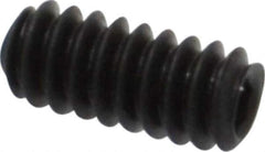 Value Collection - #4-40 UNC, 1/4" OAL, Cup Point Set Screw - Grade 8 Alloy Steel, 0.05" Key - Eagle Tool & Supply