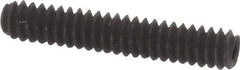 Value Collection - #4-40 UNC, 5/8" OAL, Cup Point Set Screw - Grade 8 Alloy Steel, 0.05" Key - Eagle Tool & Supply