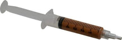Radiac Abrasives - 5 g Diamond Grit Compound - Grade Coarse, 3,000 Grit, Orange, For Mirror Finishing, Use on Carbide - Eagle Tool & Supply