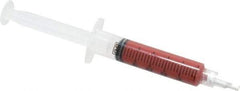 Radiac Abrasives - 5 g Diamond Grit Compound - Grade Fine, 600 Grit, Red, For Fast Lapping, Use on Carbide - Eagle Tool & Supply