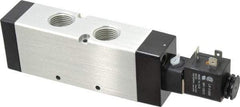ARO/Ingersoll-Rand - 1/2", 4-Way 2-Position Maxair Stacking Solenoid Valve - 120 VAC, 4.32 CV Rate, 1.97" High - Eagle Tool & Supply