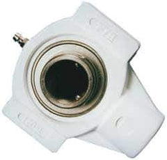 Value Collection - 1-3/16" ID, 1-1/2" OAL x 4-1/32" OAH Take Up Unit - 2,540 Lb Static Cap, 4,383 Lb Dyn Cap, SS Thermoplastic - Eagle Tool & Supply
