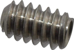 Value Collection - #4-40 UNC, 3/16" OAL, Cup Point Set Screw - Grade 18-8 Stainless Steel, 0.05" Key - Eagle Tool & Supply