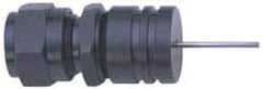 TESA Brown & Sharpe - Round Depth Gage Base - 0.052 (Contact Point) Inch Base Hole Diameter, Use with Dial Depth Gages - Eagle Tool & Supply