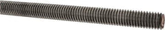 Value Collection - 1/2-13 UNC (Coarse), 3' Long, Alloy Steel Threaded Rod - Plain Finish, Right Hand Thread - Eagle Tool & Supply