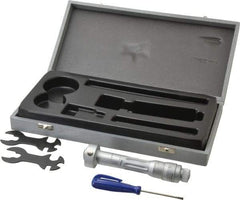 TESA Brown & Sharpe - 1.2 to 1.4", 3" Gage Depth, Mechanical Inside Hole Micrometer - 0.0002" Graduation, Ratchet Stop Thimble - Eagle Tool & Supply