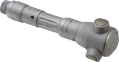 TESA Brown & Sharpe - 2 to 2.4", 3" Gage Depth, Mechanical Inside Hole Micrometer - 0.0002" Graduation, Ratchet Stop Thimble - Eagle Tool & Supply